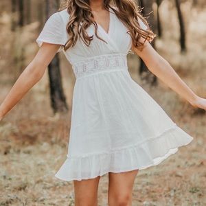 Altar’d State size S white dress
